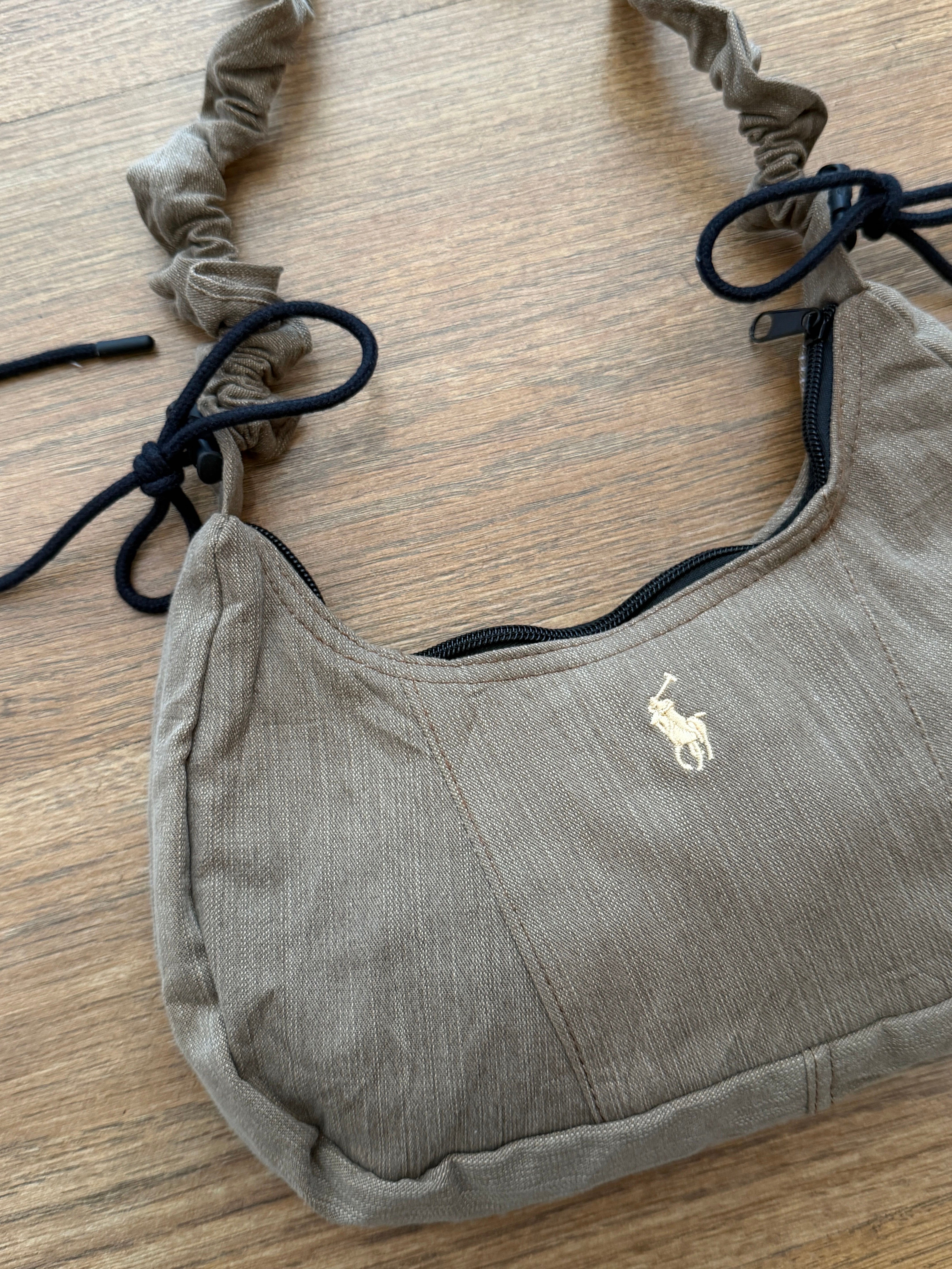 Borsa Ralph Lauren marrone chiaro