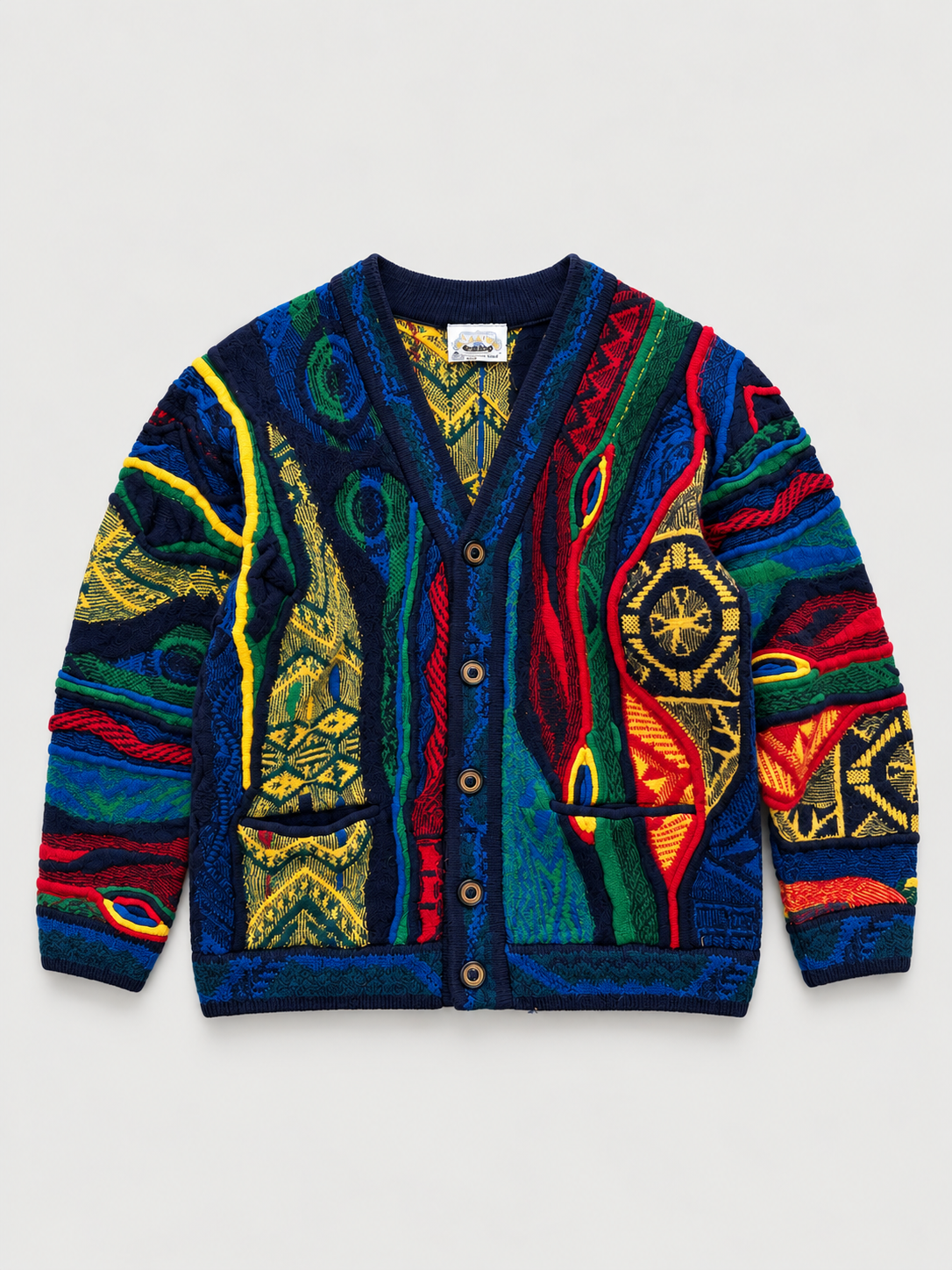 Cardigan vintage coogi style