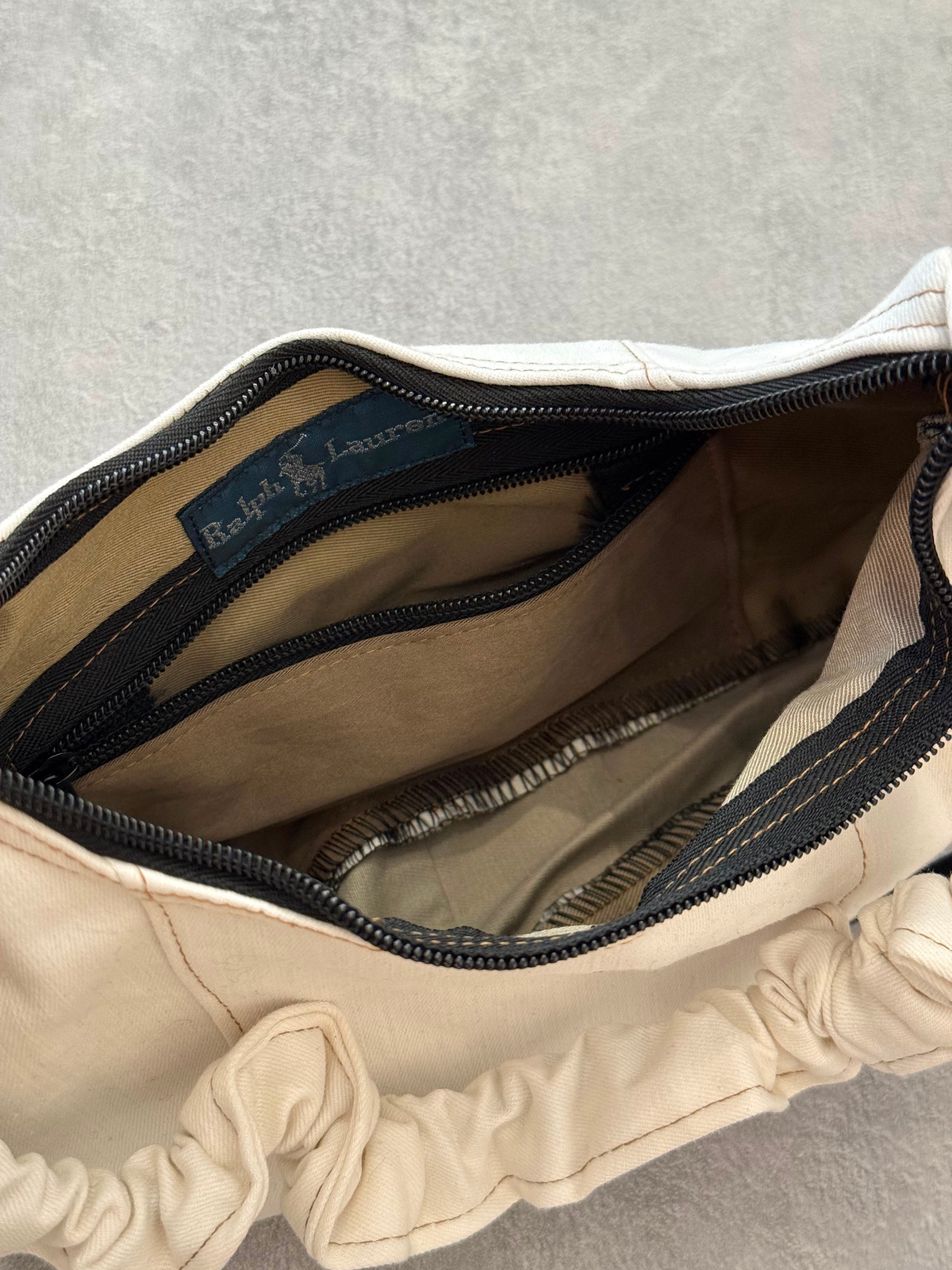 Borsa Ralph Lauren bianca
