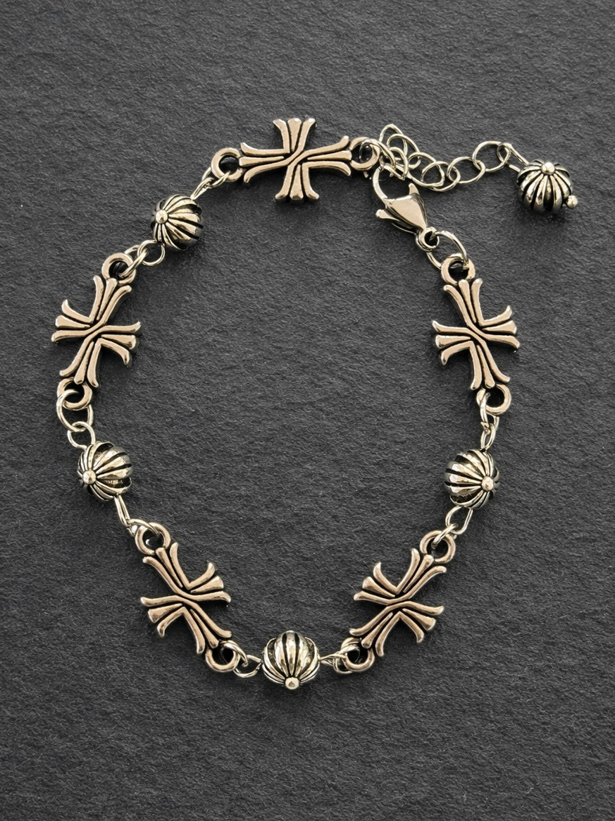 Bracciale croci gothic