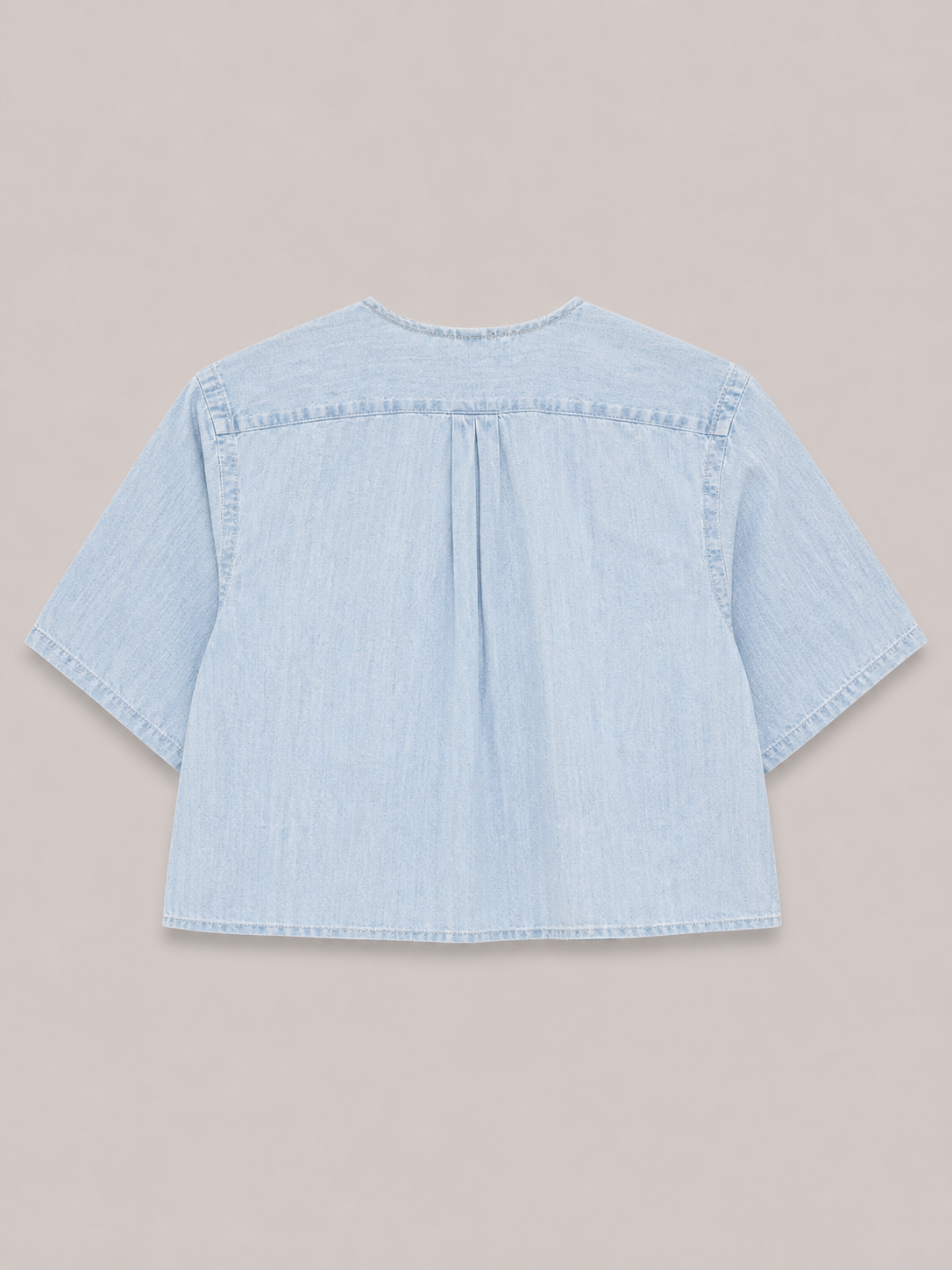 Camicia upcycling Ralph Lauren fiocco