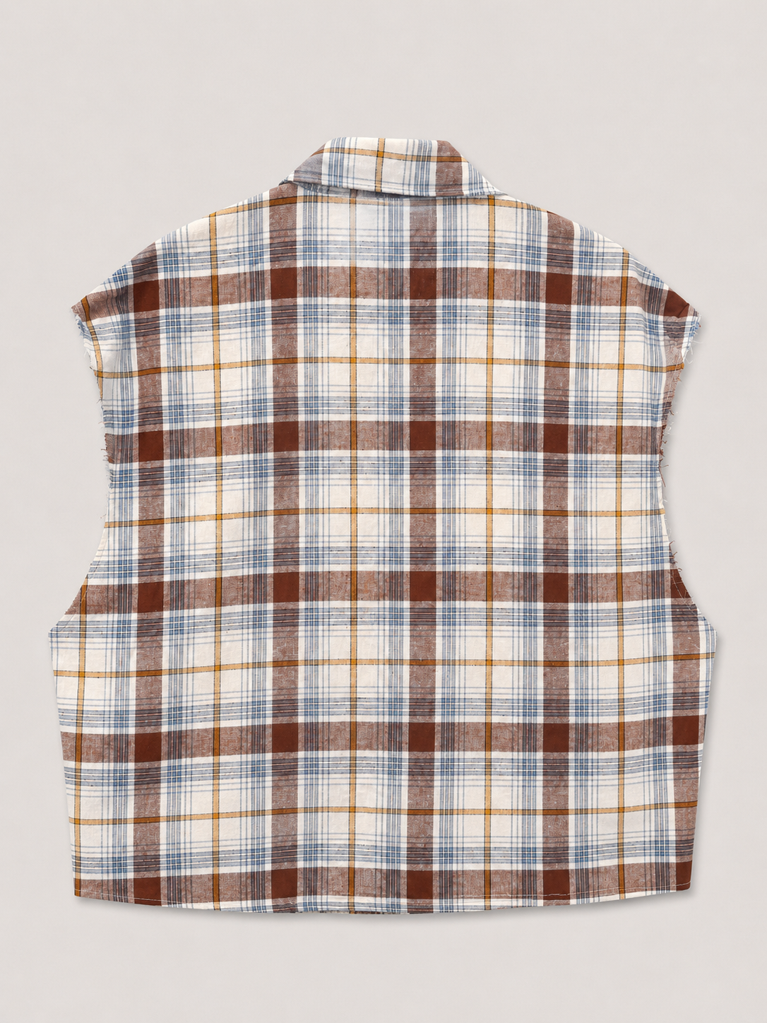 Camicia smanicata perle e strass