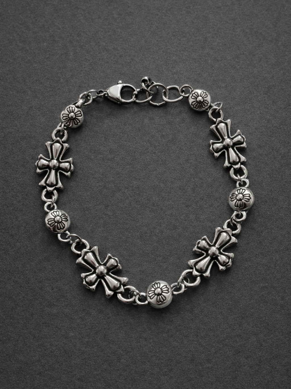 Bracciale croci gothic