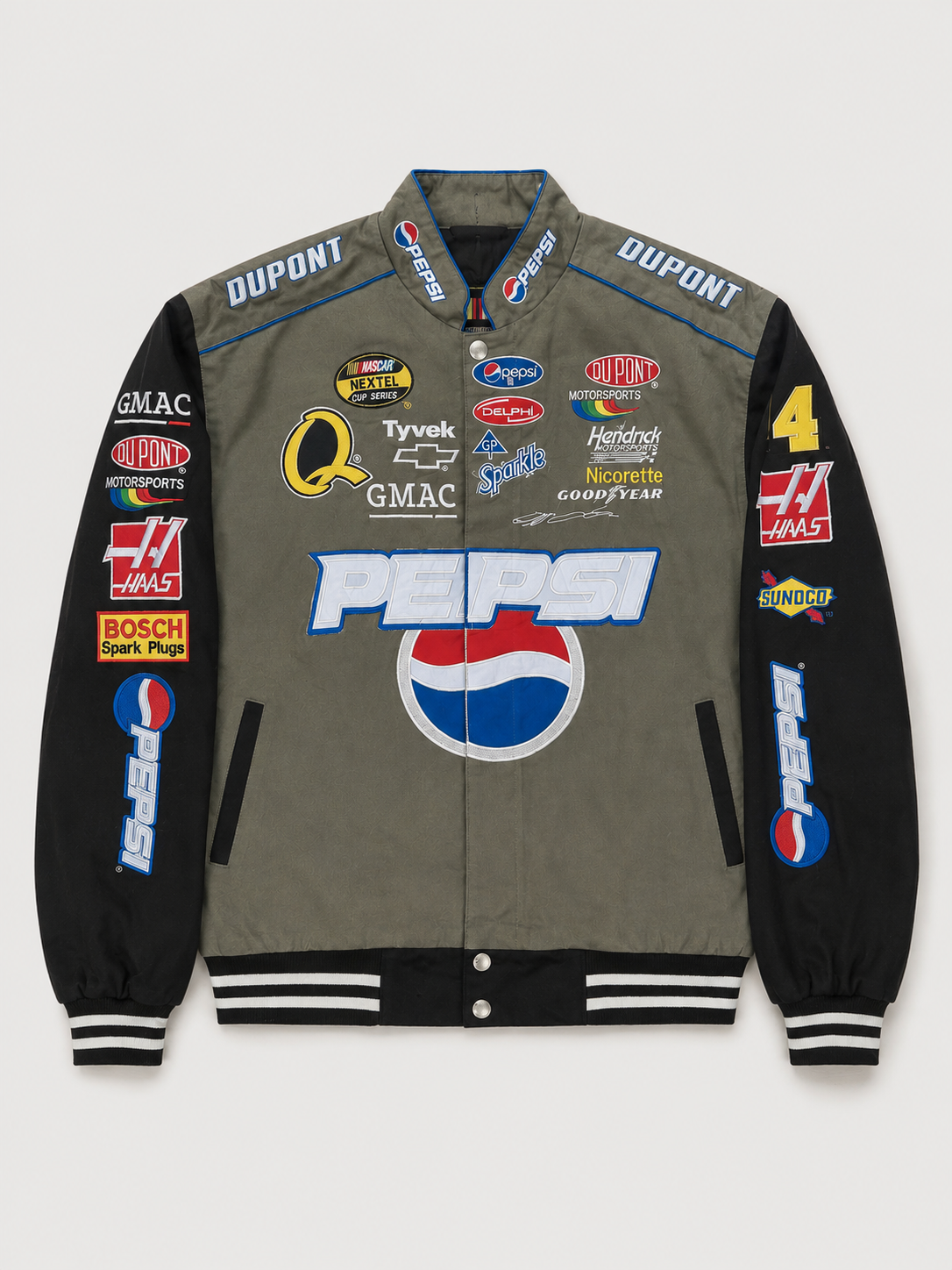 Nascar jacket Pepsi gray
