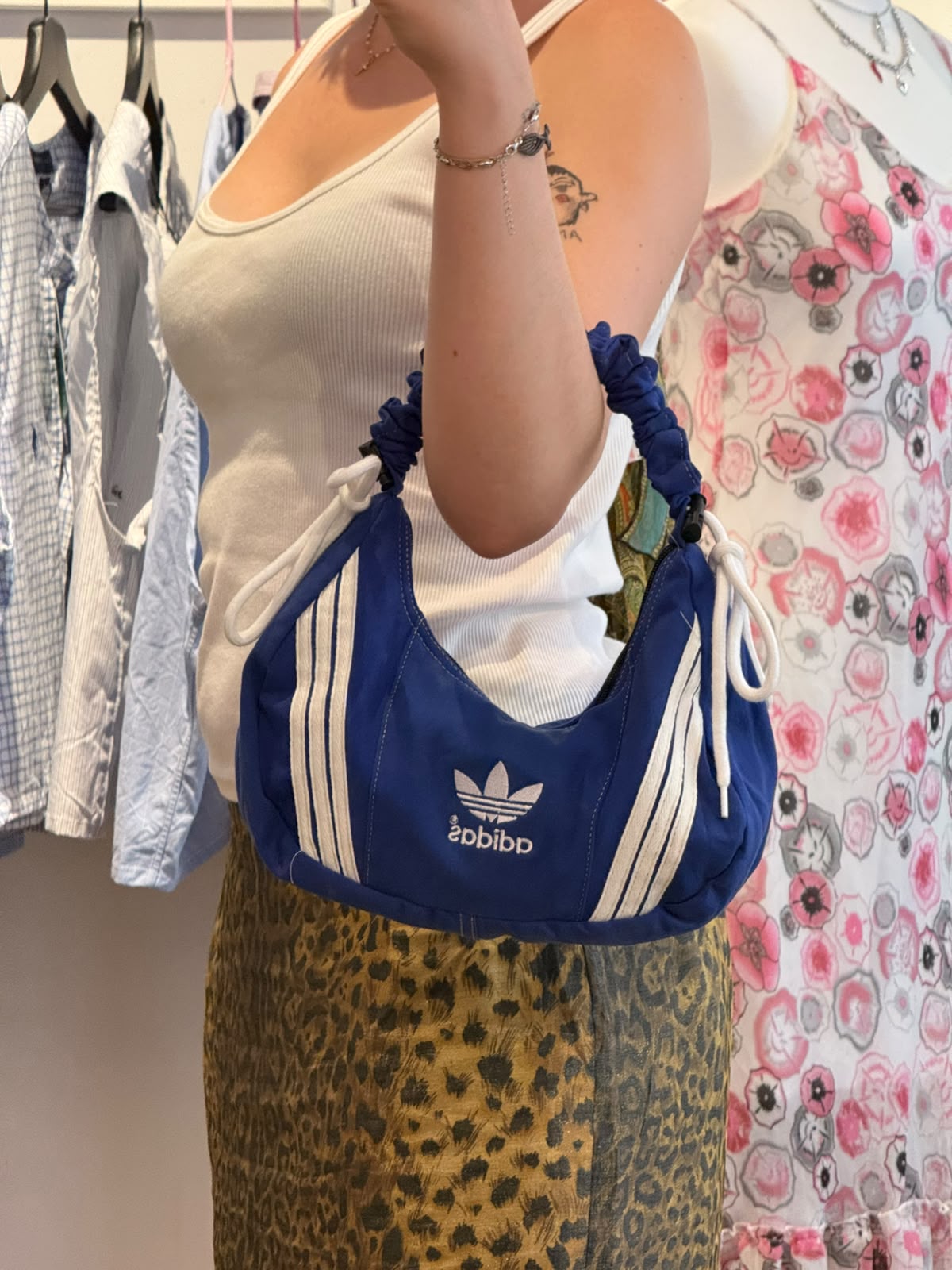 Borsa Adidas blu scuro