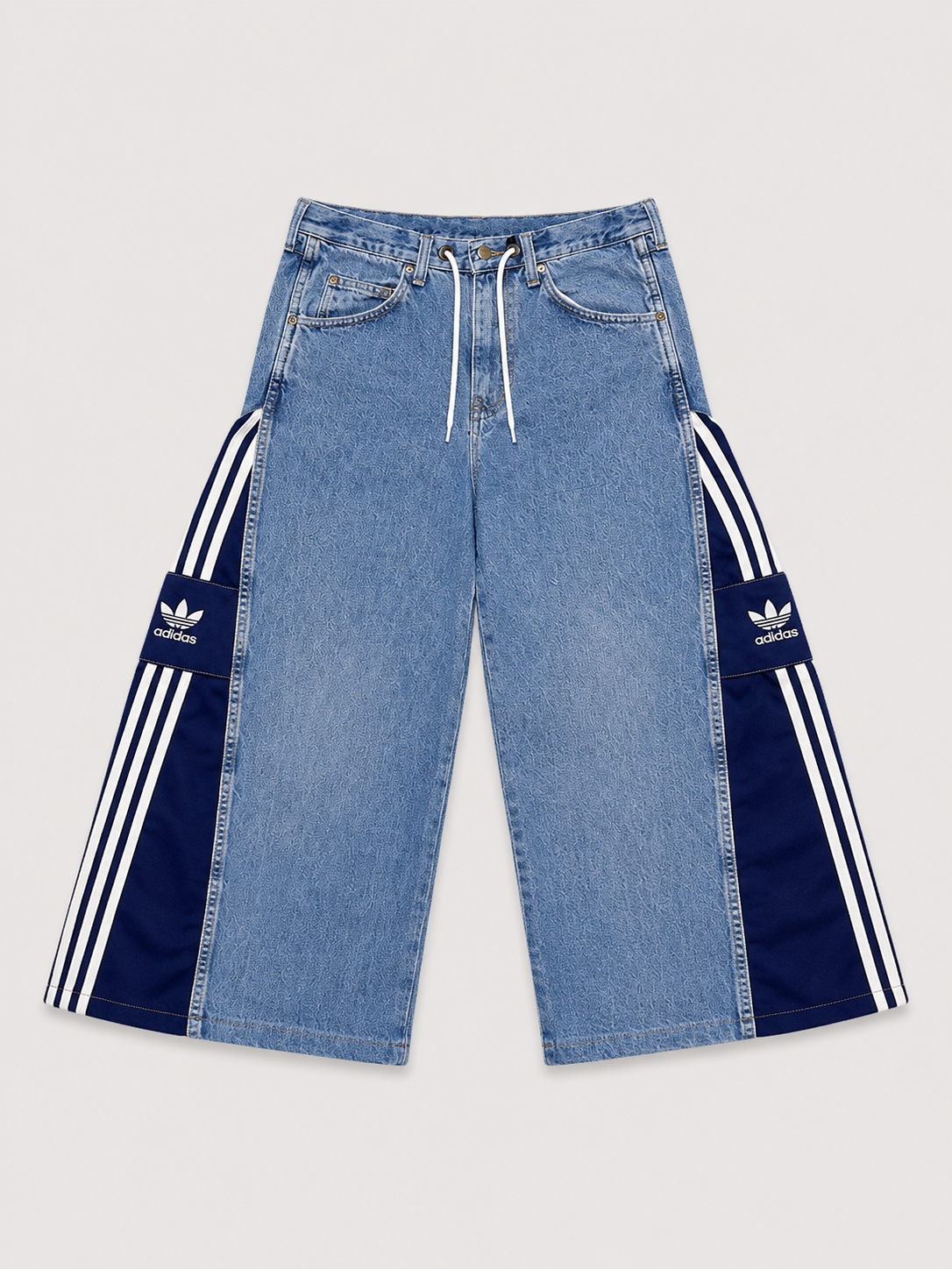 Jeans tuta Adidas blu