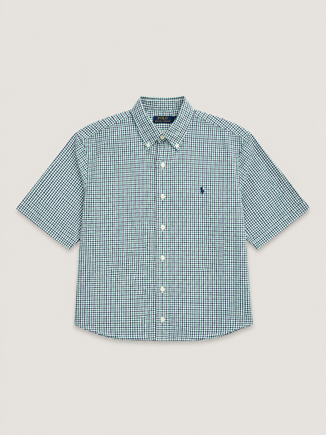 Camicia Ralph Lauren cropped fit