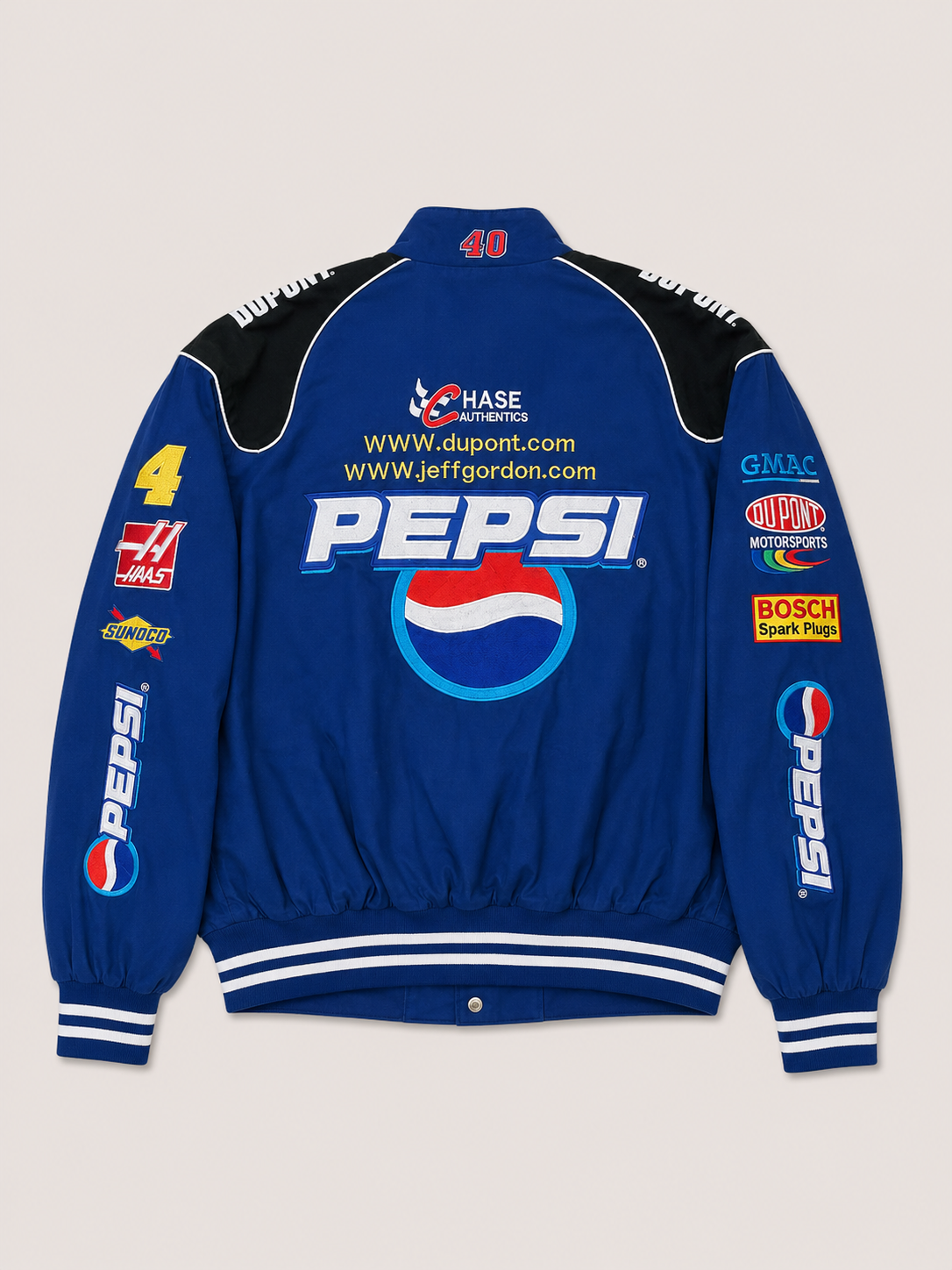 Nascar jacket Pepsi blue