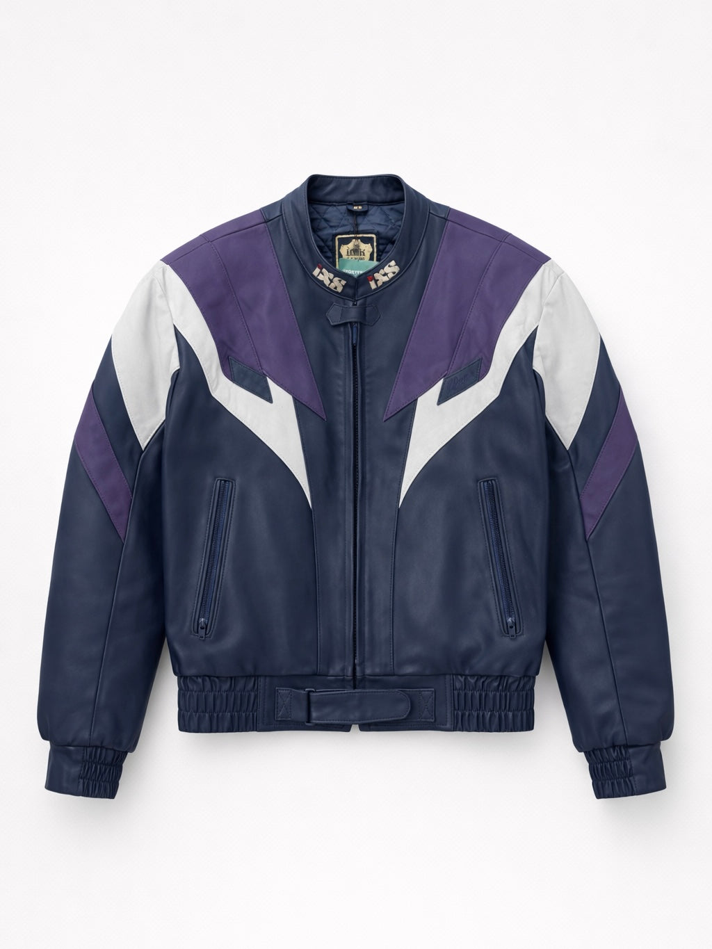 Leather motor jacket