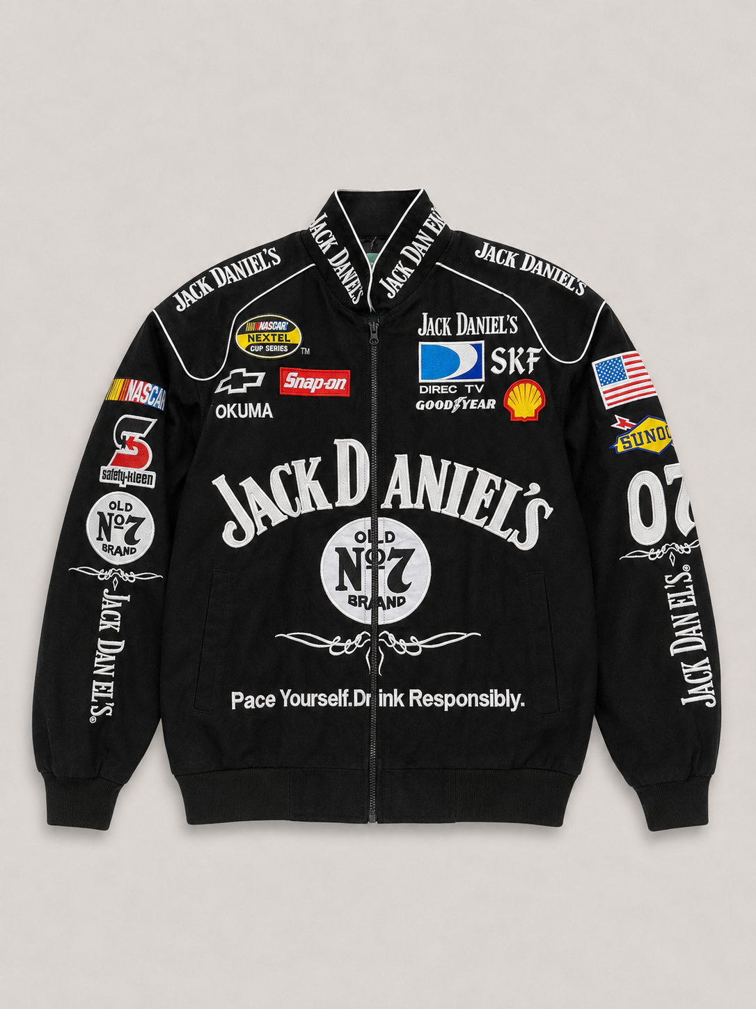 Nascar jacket Jack Daniels vintage