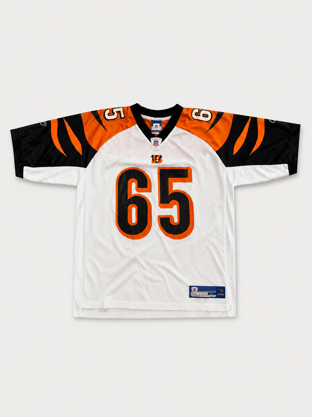 Reebok NFL Cincinnati Bengals Steinbach #65 Vintage Jersey