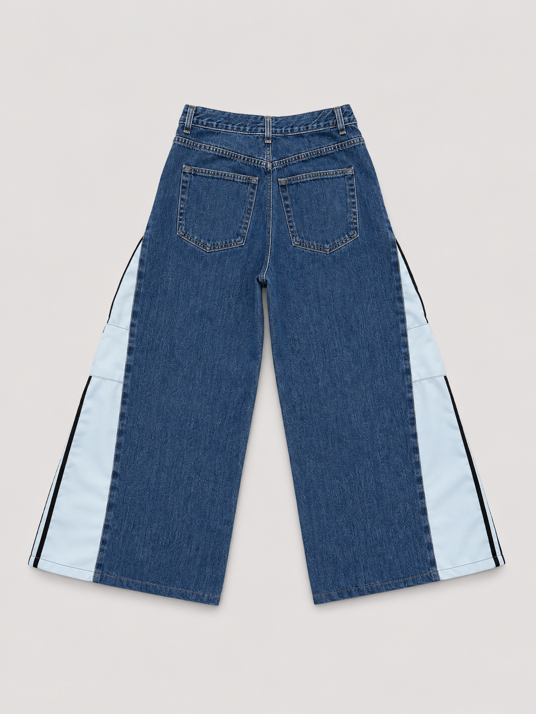 Jeans tuta Adidas celeste