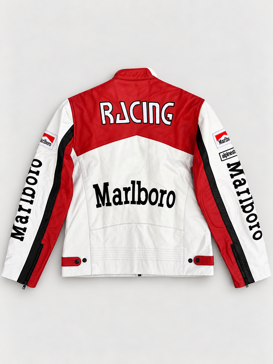 Giubbotto in vera pelle Marlboro