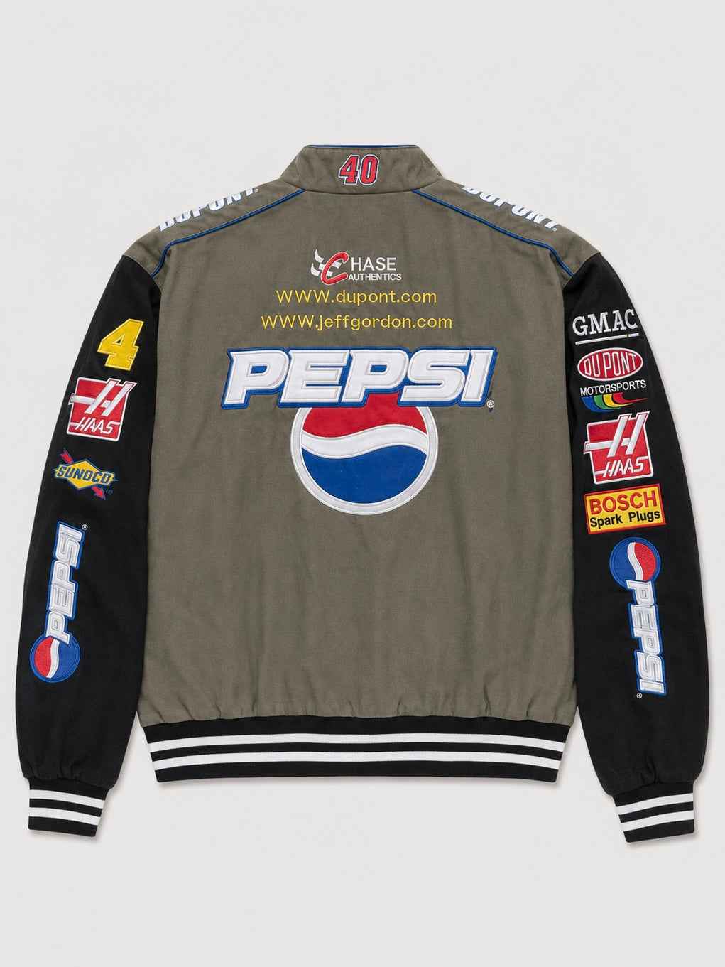 Nascar jacket Pepsi gray