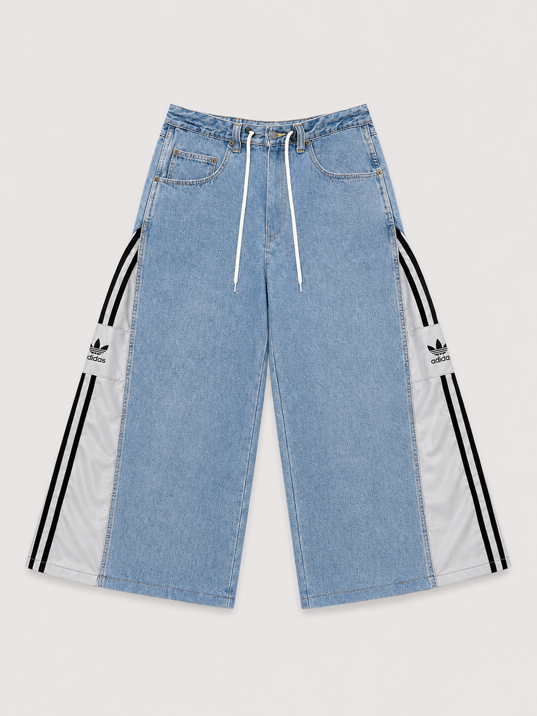 Jeans tuta Adidas silver