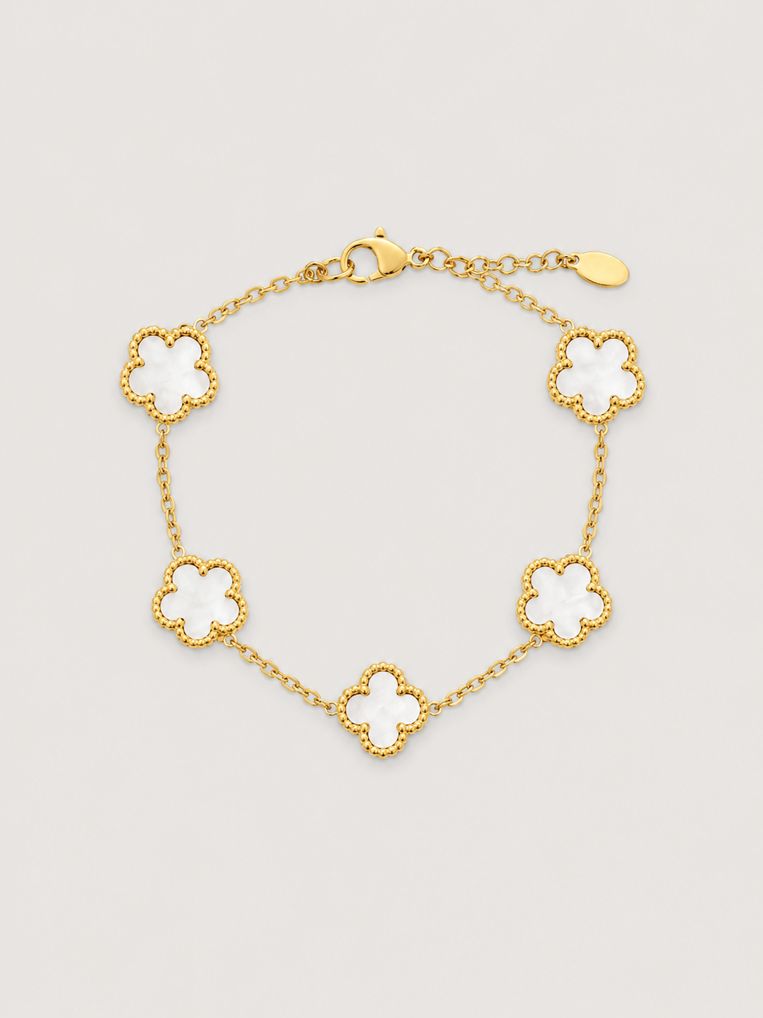 Bracciale clover gold big