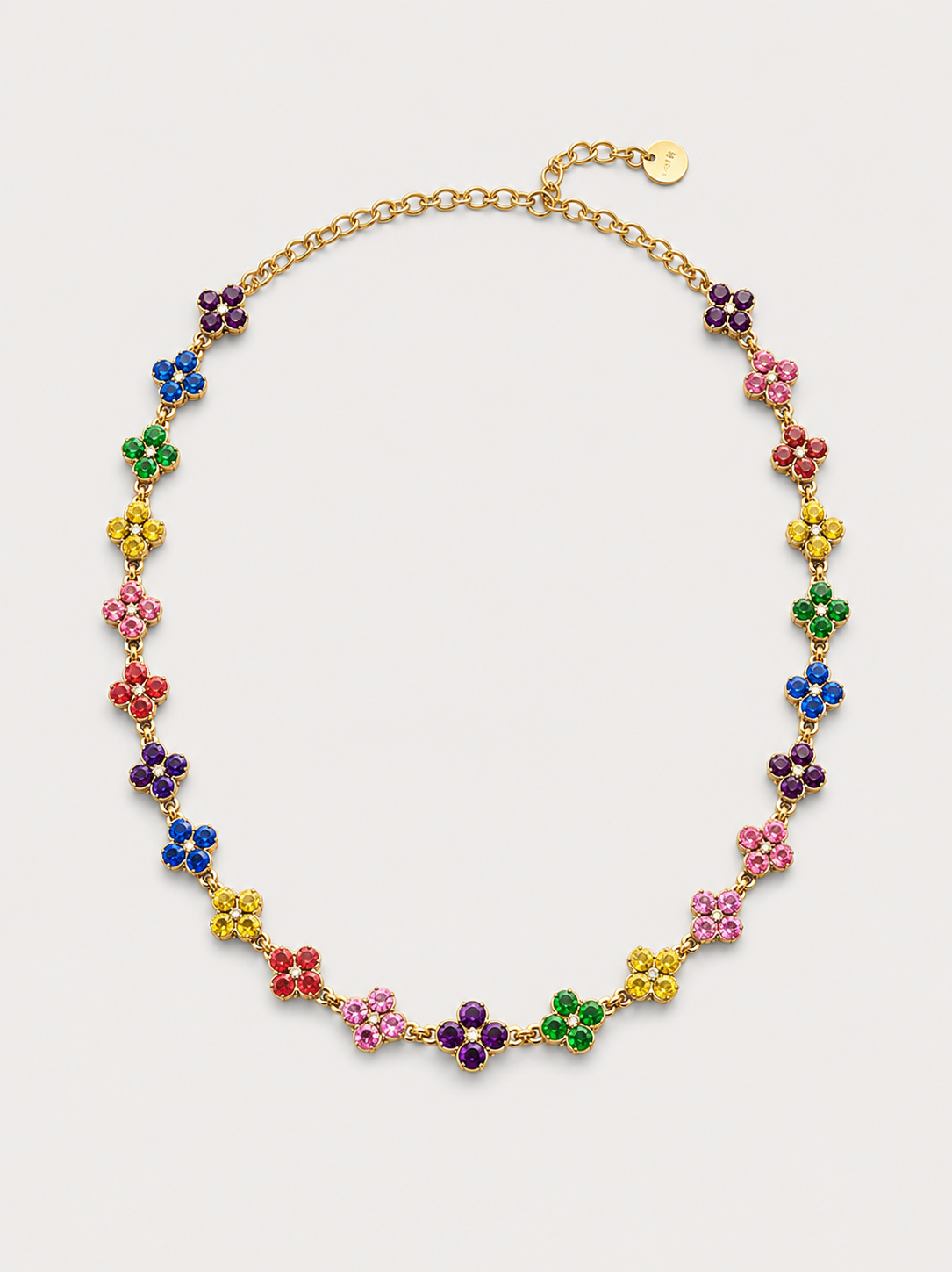 Collana cleef colorata
