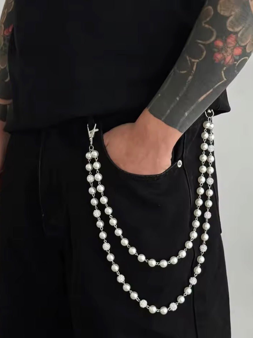 Catena jeans con perle | Sporty Vintage Torino