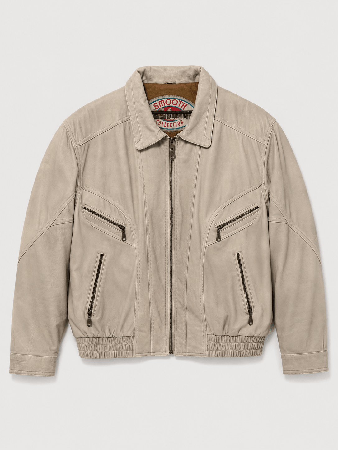 Giacca Vintage Smooth in Vera Pelle | Sporty Vintage Torino