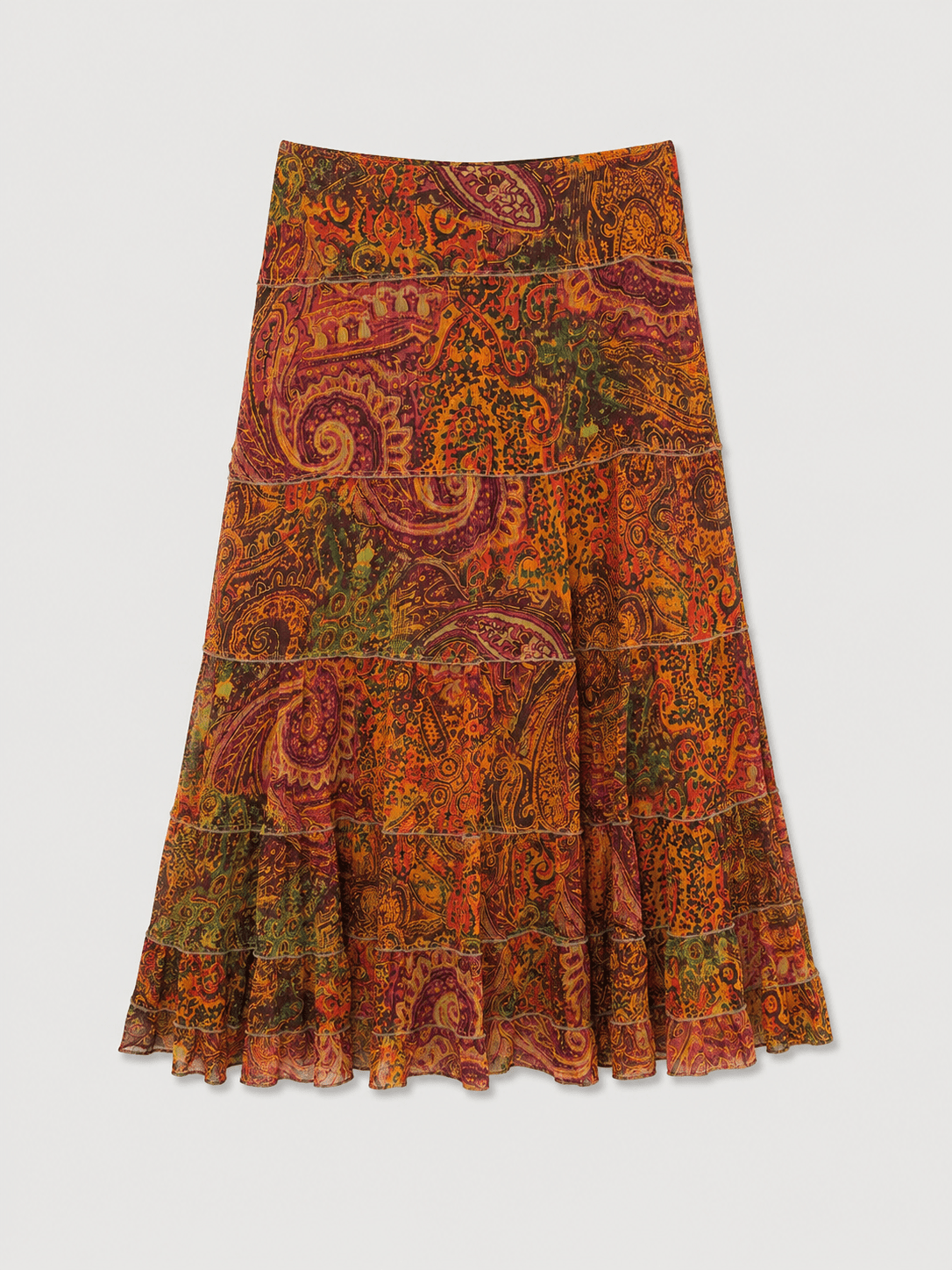 Gonna lunga vintage paisley | Sporty Vintage Torino