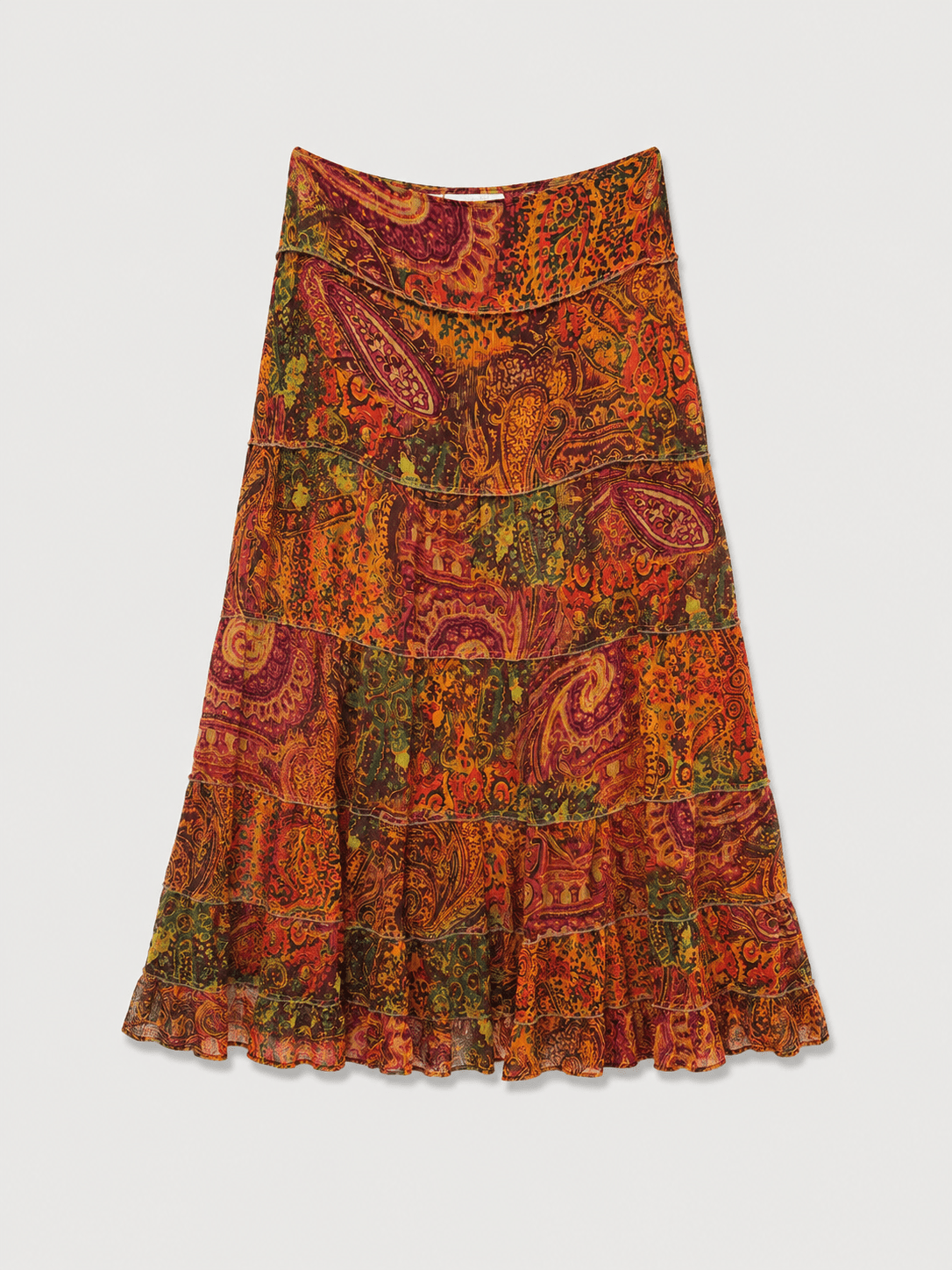 Gonna lunga vintage paisley | Sporty Vintage Torino